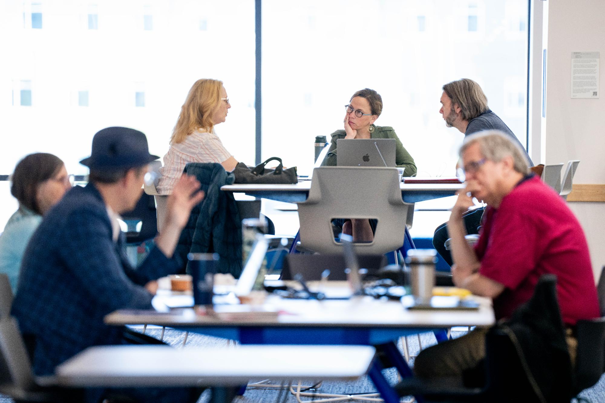 People working together